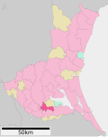 Ushiku in Ibaraki Prefecture Ja